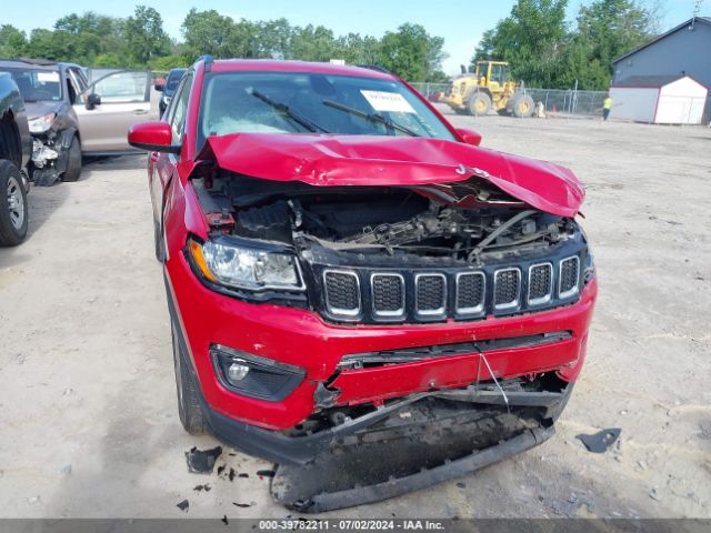 3C4NJCBB7JT108588 Jeep Compass Latitude Fwd
