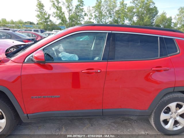 3C4NJCBB7JT108588 Jeep Compass Latitude Fwd