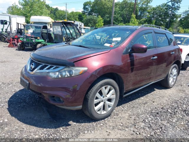 JN8AZ1MW2EW529649 Nissan MURANO SL
