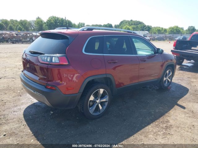 1C4PJLDBXKD416125 Jeep Cherokee Limited Fwd