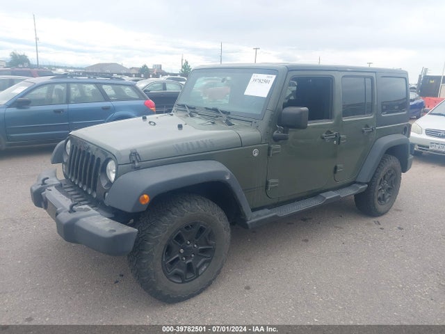 1C4BJWDG6FL672586 Jeep Wrangler Unlimited Willys Wheeler