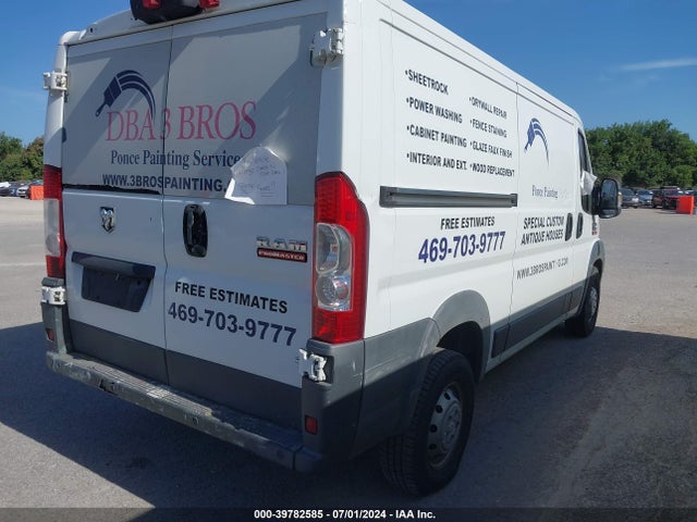 3C6TRVAG7EE108455 RAM Promaster 1500 Low Roof