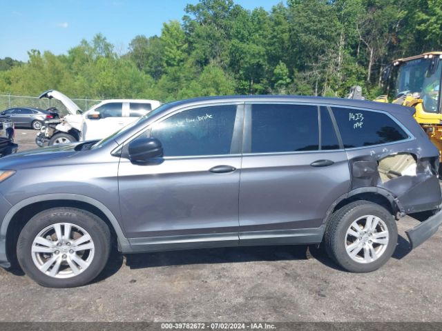 5FNYF5H12GB006681 Honda PILOT LX