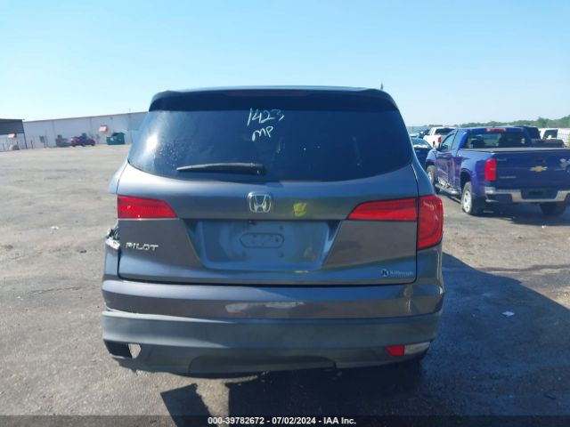 5FNYF5H12GB006681 Honda PILOT LX