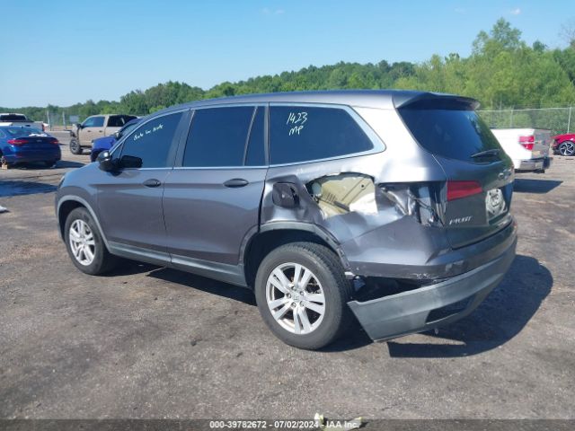5FNYF5H12GB006681 Honda PILOT LX