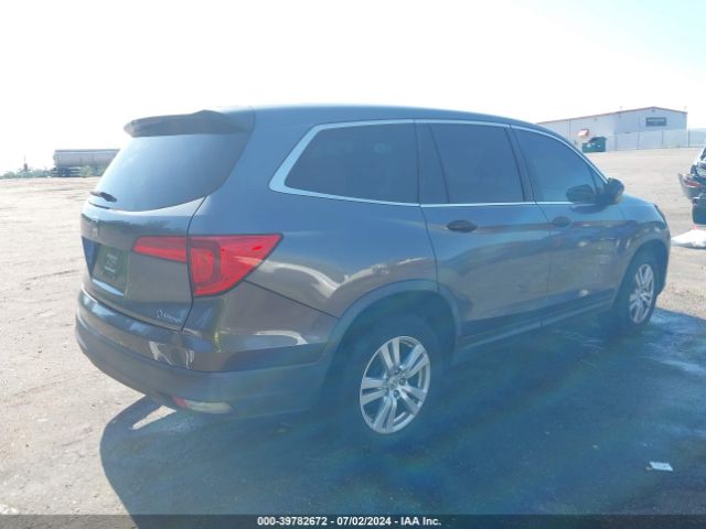 5FNYF5H12GB006681 Honda PILOT LX