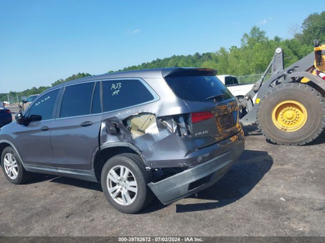 5FNYF5H12GB006681 Honda PILOT LX