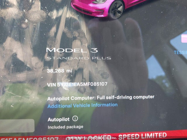 2021 TESLA MODEL 3 5YJ3E1EA5MF085107 Photo 6