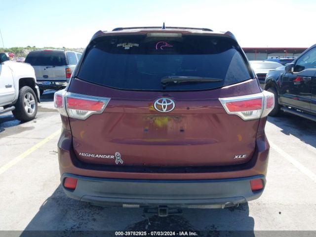 5TDKKRFH9ES007781 Toyota Highlander Xle V6