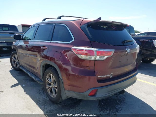 5TDKKRFH9ES007781 Toyota Highlander Xle V6