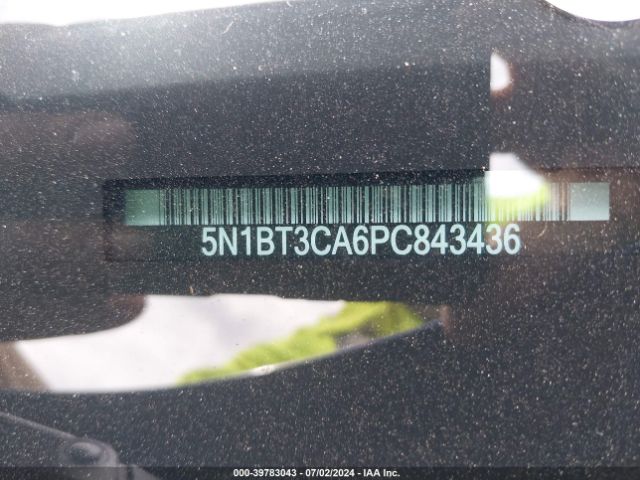 5N1BT3CA6PC843436 Nissan Rogue Sl Fwd