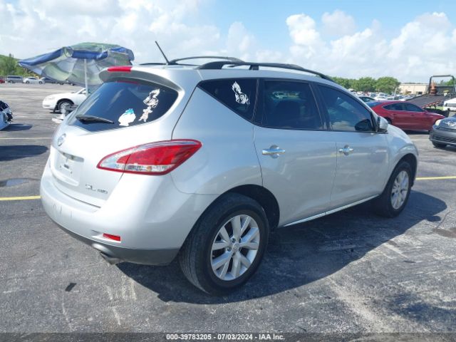 JN8AZ1MW1EW505682 Nissan MURANO SL