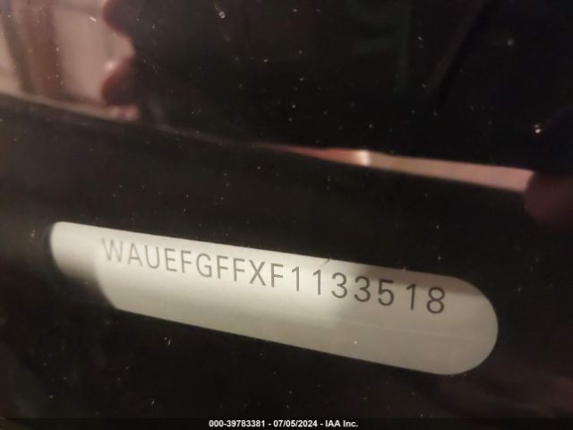 WAUEFGFFXF1133518 Audi A3 2.0t Premium