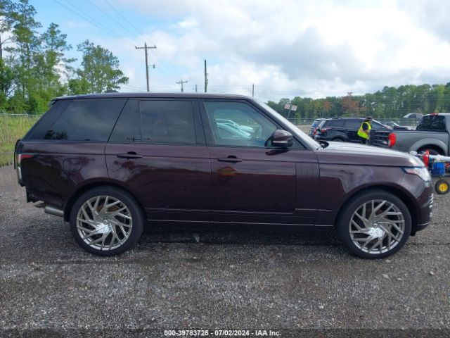 SALGR2RV3JA502908 Land Rover Range Rover 3.0l V6 Supercharged
