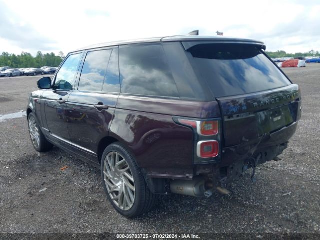 SALGR2RV3JA502908 Land Rover Range Rover 3.0l V6 Supercharged