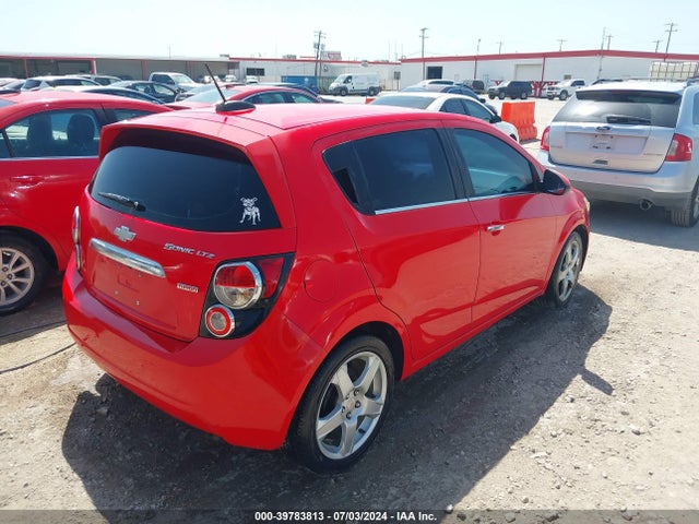 Chevrolet Sonic Ltz Auto 2016 1G1JE6SB8G4149758 Image 4