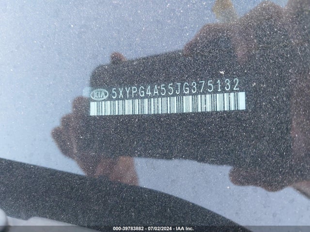 KIA Sorento 3.3l Lx 2018 5XYPG4A55JG375132 Image 9