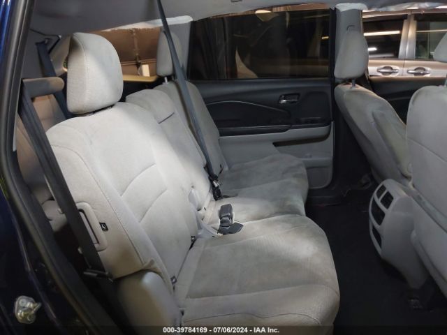 5FNYF6H12GB061508 Honda PILOT LX