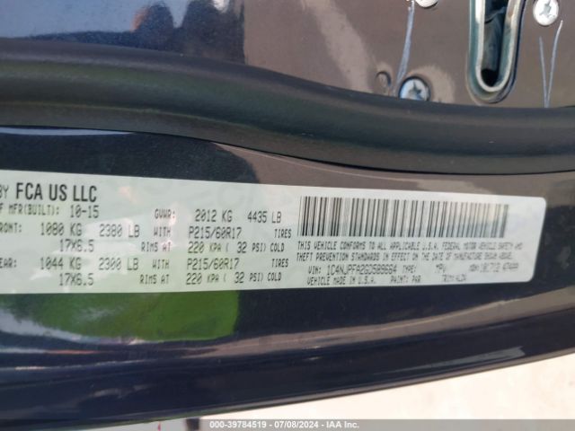 1C4NJPFA2GD589664 Jeep Patriot High Altitude Edition