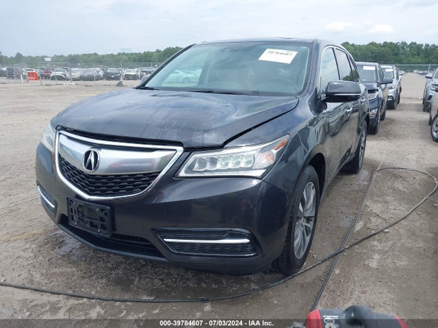 Acura Mdx Technology Package 2014 5FRYD4H4XEB029552 Image 2