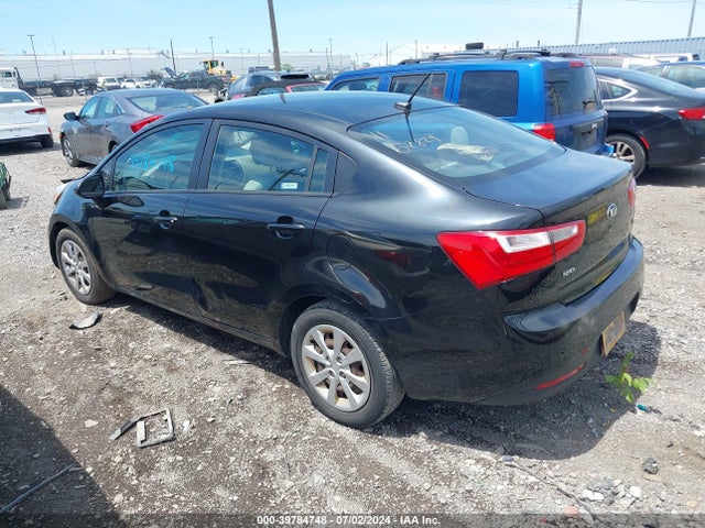 KIA RIO LX 2014 KNADM4A34E6386915 Image 3