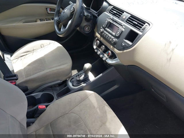 KIA RIO LX 2014 KNADM4A34E6386915 Image 5