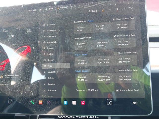 2020 TESLA MODEL 3 5YJ3E1EB0LF664206 Photo 6