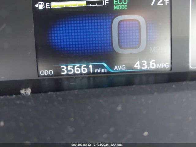 JTDL9RFU9K3005345 Toyota Prius Le