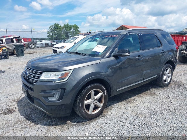 Ford EXPLORER XLT 2017 1FM5K8D82HGA02409 Image 2
