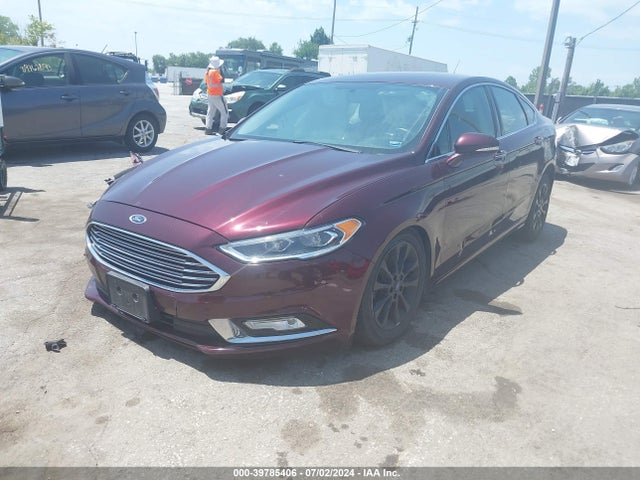 Ford FUSION SE 2017 3FA6P0HD3HR129123 Image 2