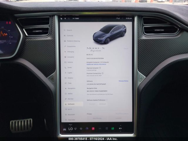 5YJXCAE41GFS00694 Tesla Model X 60d/p100d/p90d