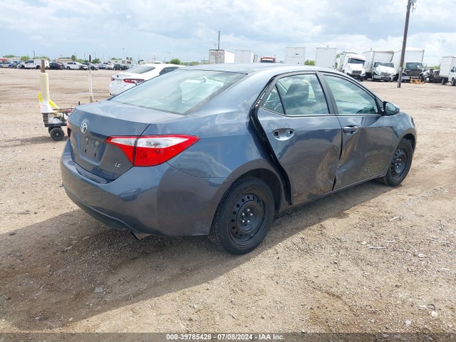 Toyota COROLLA LE 2014 5YFBURHE9EP040852 Image 4