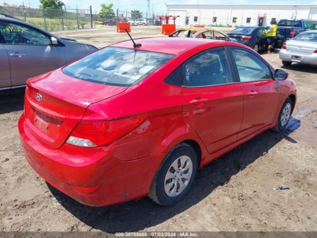 KMHCT4AE4GU038819 Hyundai ACCENT SE