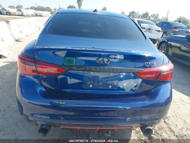 JN1FV7AP8LM630249 Infiniti Q50 Red Sport 400