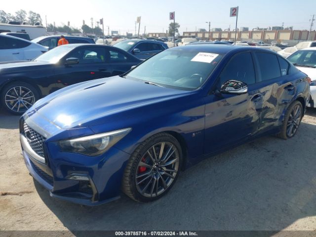 JN1FV7AP8LM630249 Infiniti Q50 Red Sport 400