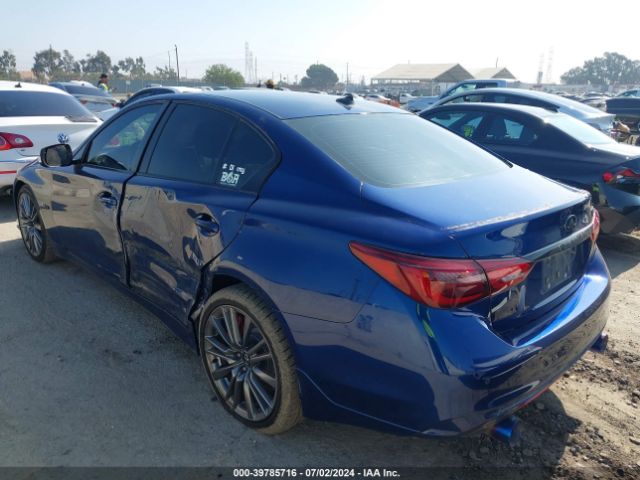 JN1FV7AP8LM630249 Infiniti Q50 Red Sport 400
