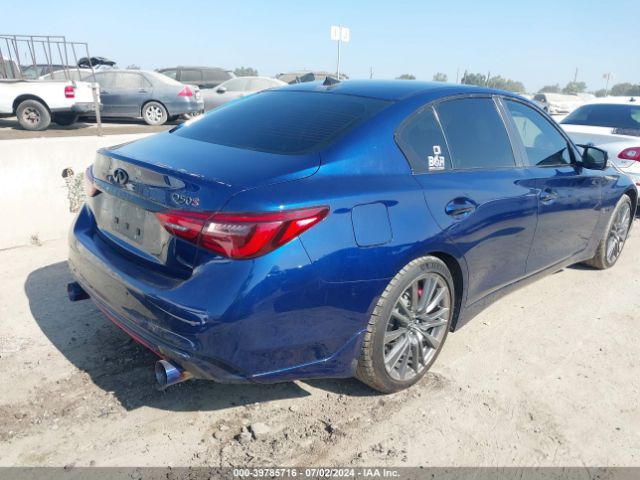 JN1FV7AP8LM630249 Infiniti Q50 Red Sport 400