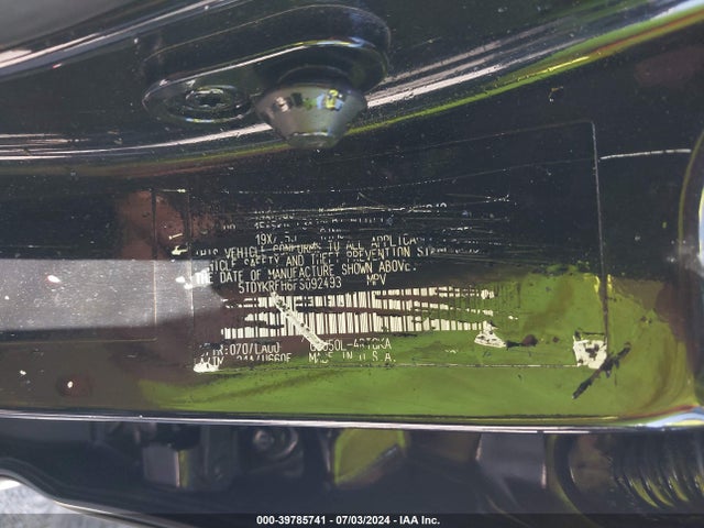5TDYKRFH6FS092493 Toyota Highlander Limited V6