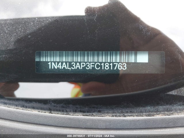 Nissan Altima 2.5 S 2015 1N4AL3AP3FC181763 Image 9
