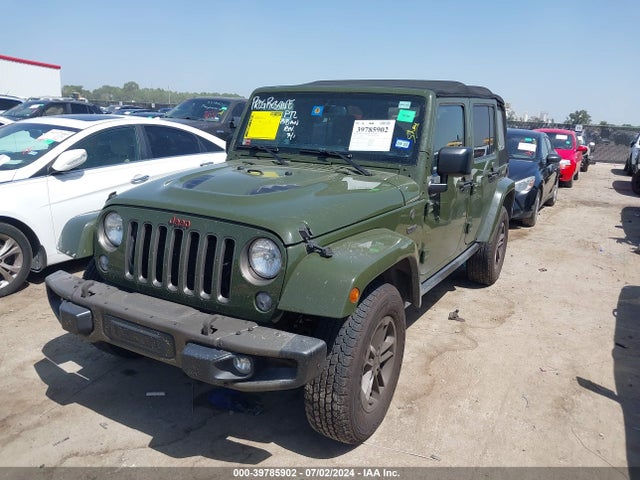 1C4HJWEG9GL285881 Jeep Wrangler Unlimited 75th Anniversary