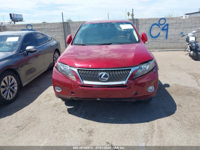 Aukcja sprzedaży 2012 Lexus Rx 450h, vin: JTJZB1BA7C2006364, numer aukcji: 39785973