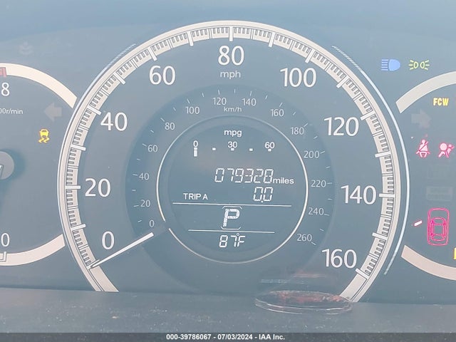 Honda Accord Ex-l V-6 2014 1HGCR3F81EA016499 Image 15