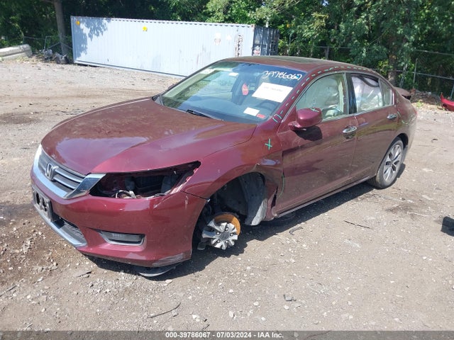 Honda Accord Ex-l V-6 2014 1HGCR3F81EA016499 Image 2