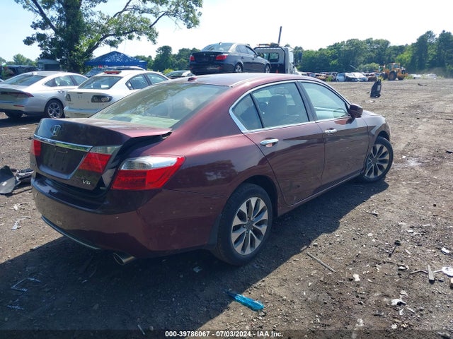 Honda Accord Ex-l V-6 2014 1HGCR3F81EA016499 Image 4