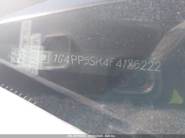 1G4PP5SK4F4185222 Buick Verano