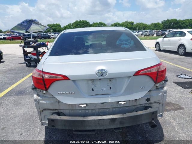 2T1BURHE9KC222160 Toyota COROLLA LE