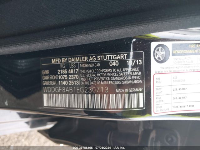 WDDGF8AB1EG230713 Mercedes-Benz C 300 Luxury 4matic/sport 4matic