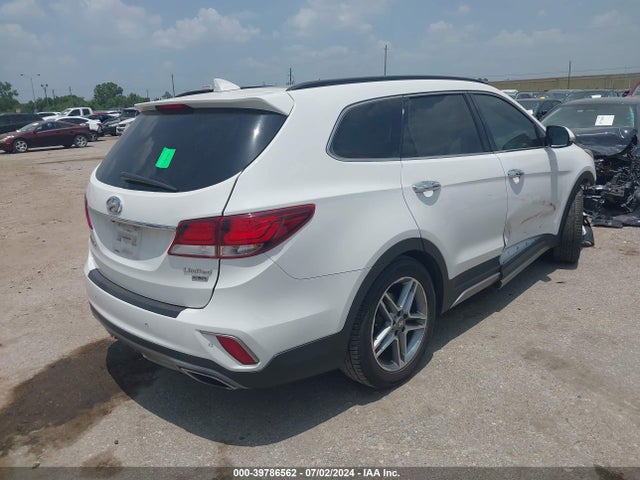 Hyundai Santa Fe Limited Ultimate 2017 KM8SR4HF4HU241168 Image 4