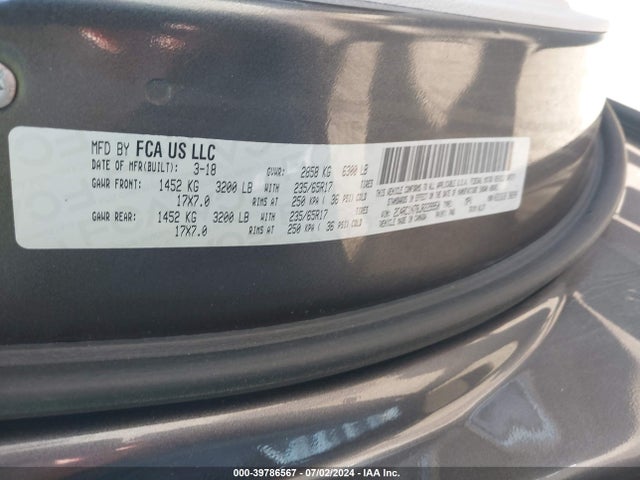2C4RC1N78JR229950 Chrysler Pacifica Hybrid Limited