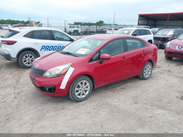 KNADM4A33E6330089 KIA RIO LX